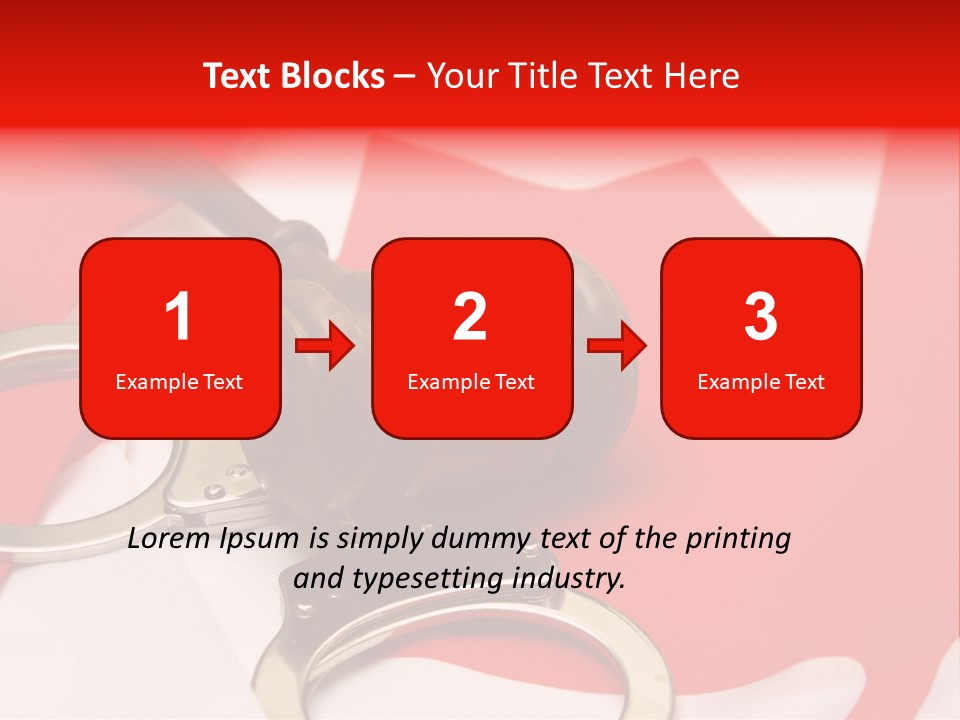 Courtroom Government Jury PowerPoint Template