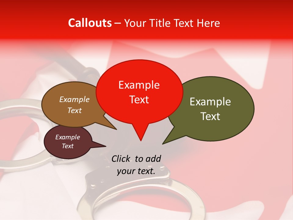 Courtroom Government Jury PowerPoint Template