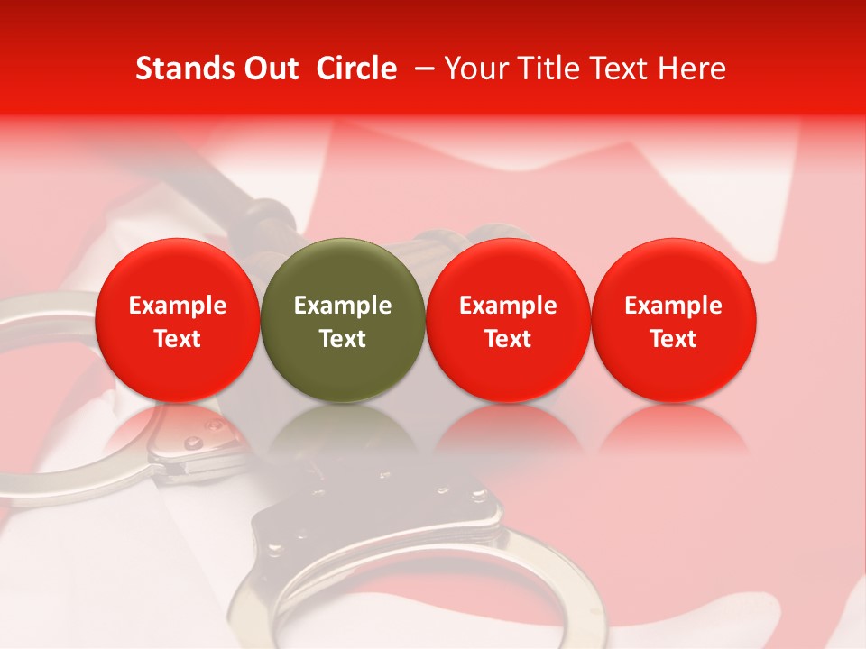 Courtroom Government Jury PowerPoint Template