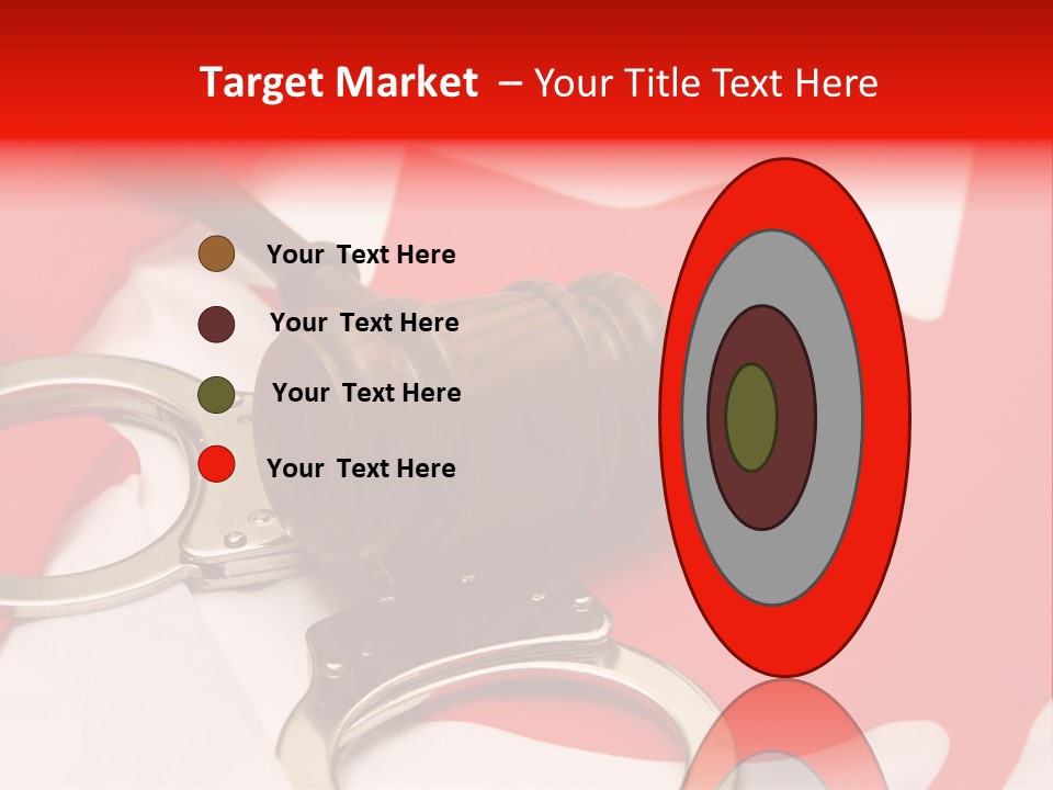 Courtroom Government Jury PowerPoint Template