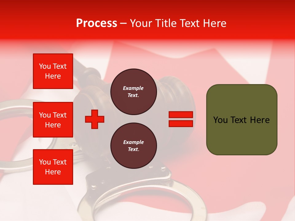Courtroom Government Jury PowerPoint Template