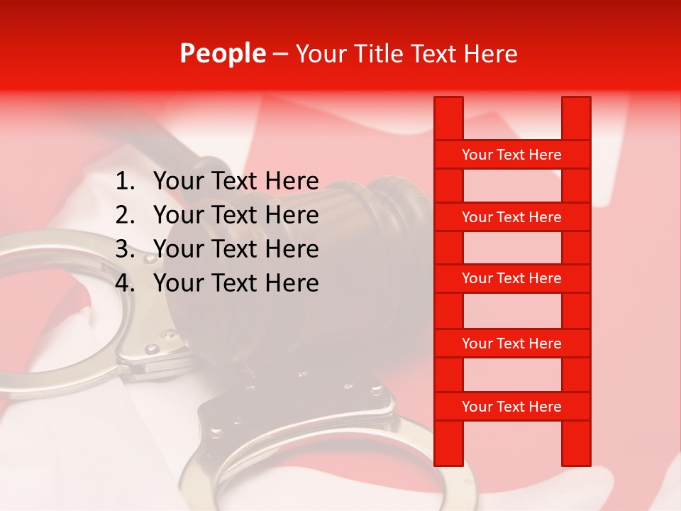 Courtroom Government Jury PowerPoint Template