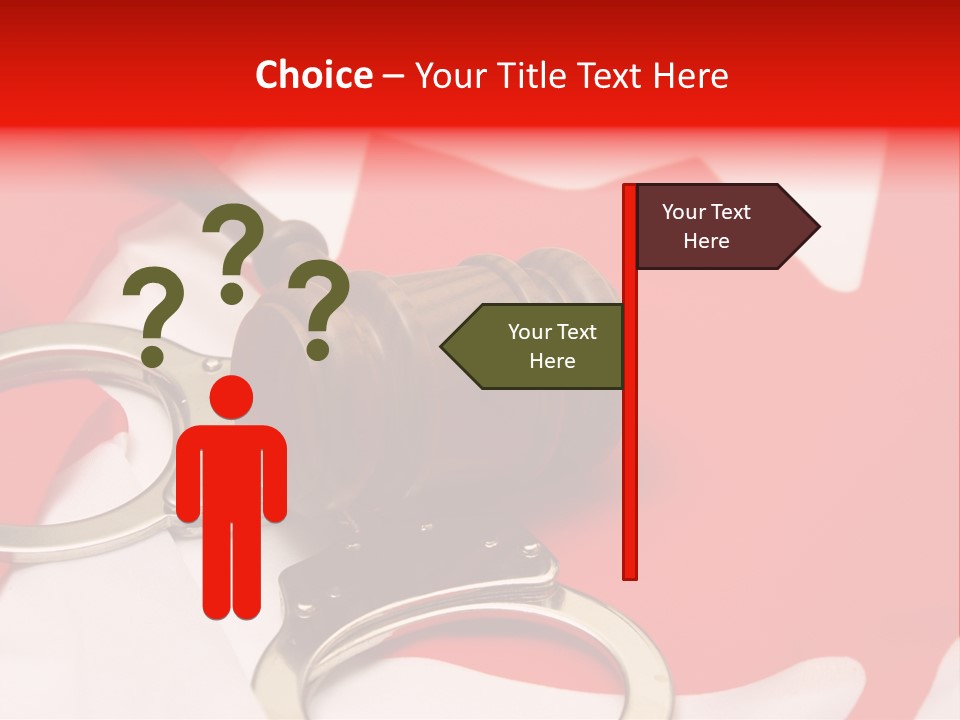 Courtroom Government Jury PowerPoint Template