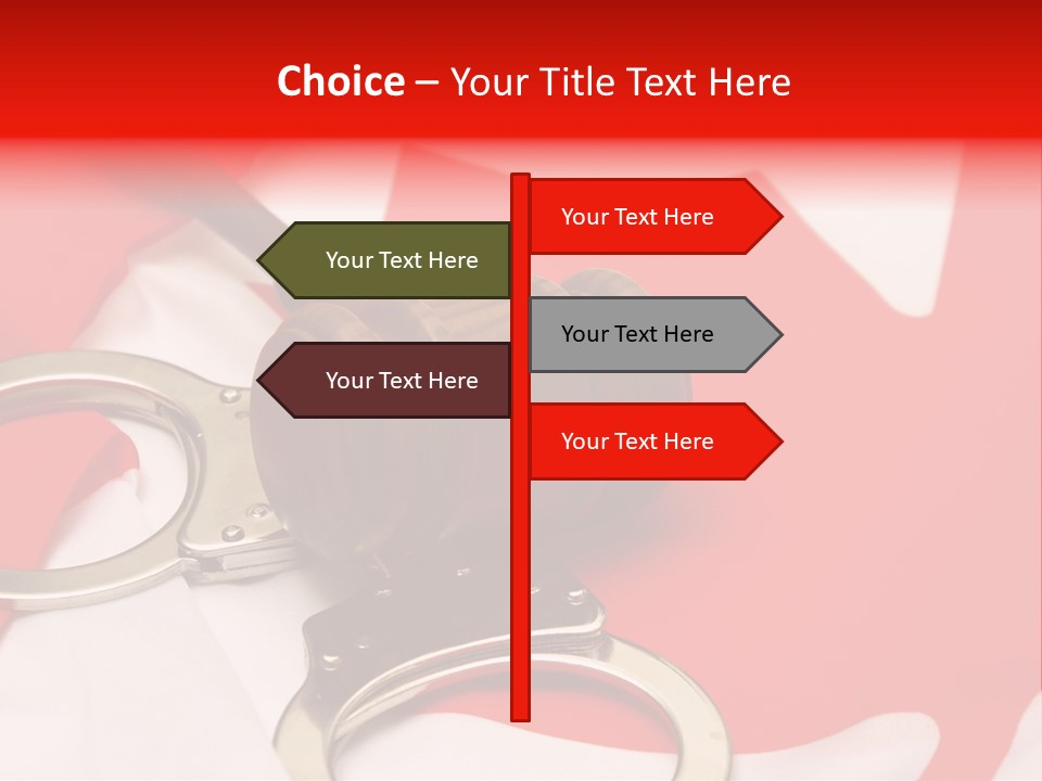 Courtroom Government Jury PowerPoint Template