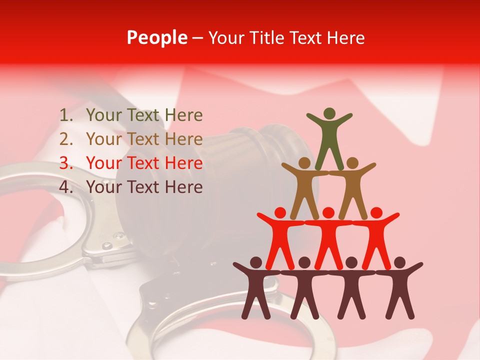 Courtroom Government Jury PowerPoint Template