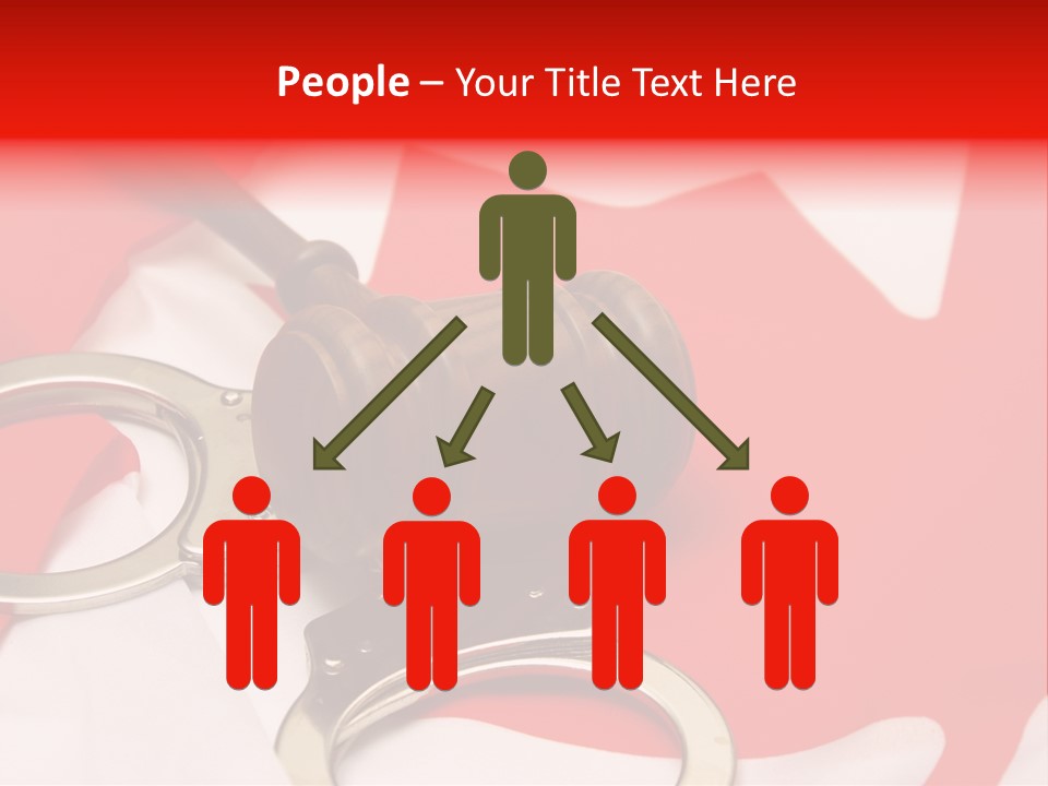 Courtroom Government Jury PowerPoint Template