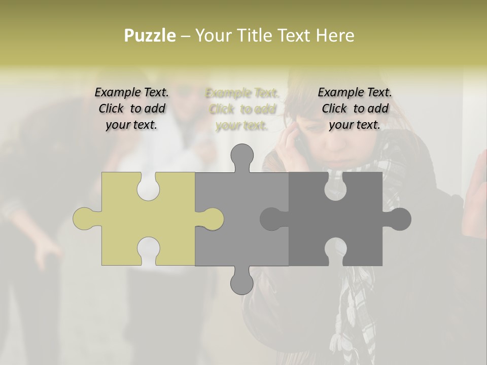 Problems Resent Outdoor PowerPoint Template