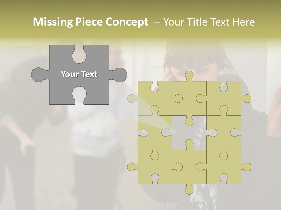 Problems Resent Outdoor PowerPoint Template