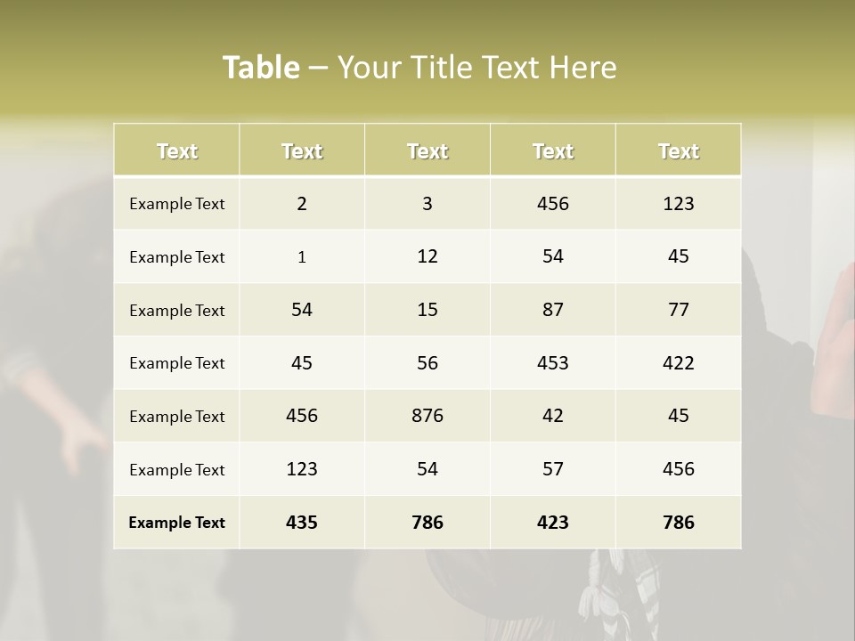 Problems Resent Outdoor PowerPoint Template