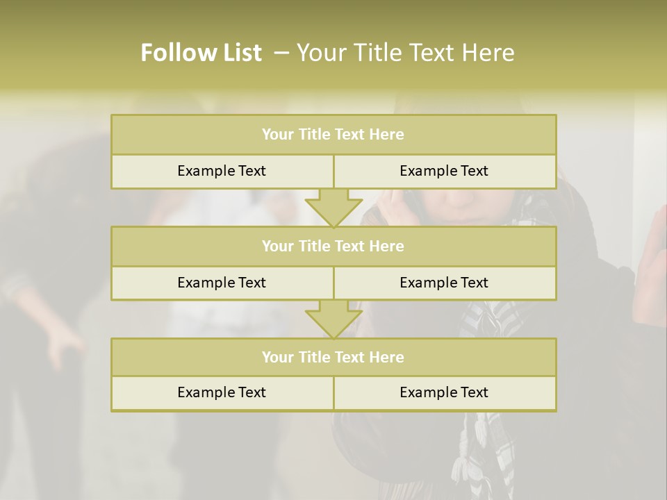 Problems Resent Outdoor PowerPoint Template