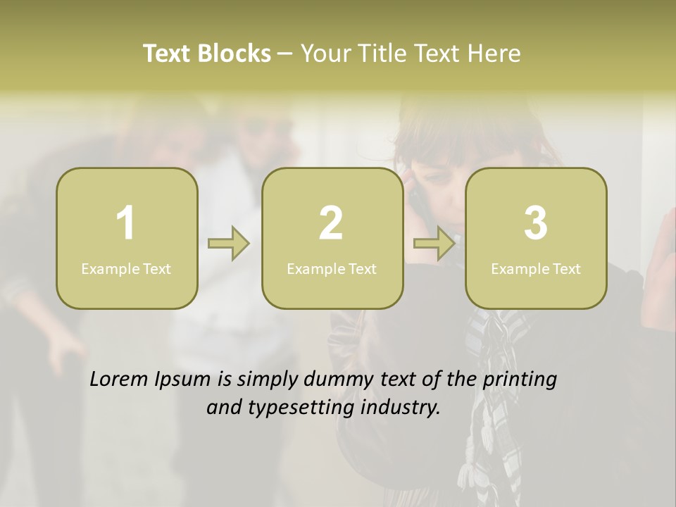 Problems Resent Outdoor PowerPoint Template