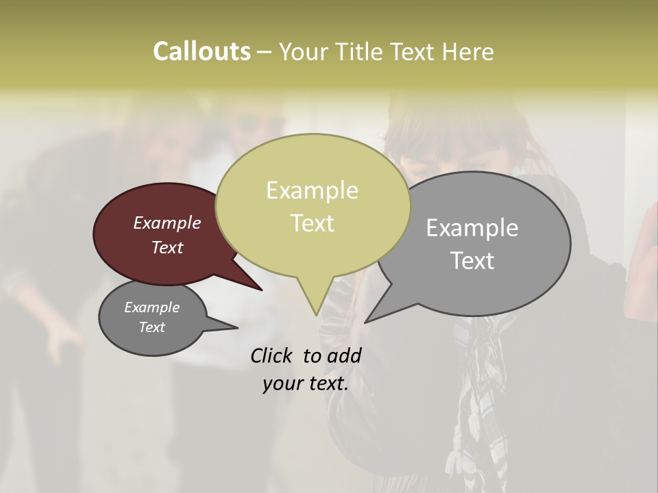 Problems Resent Outdoor PowerPoint Template