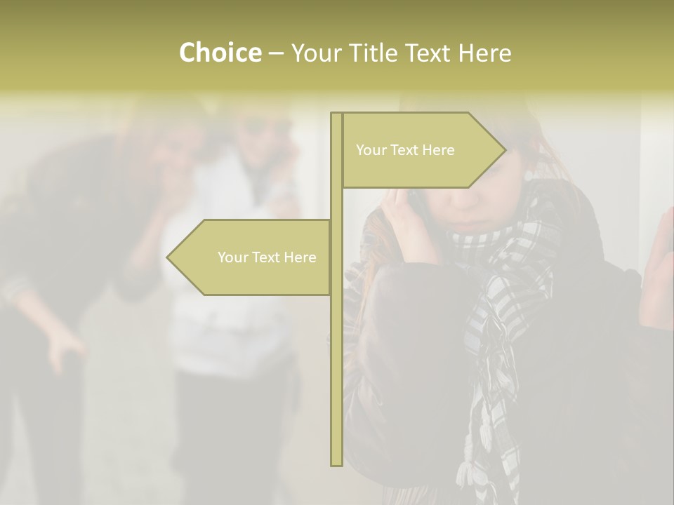 Problems Resent Outdoor PowerPoint Template