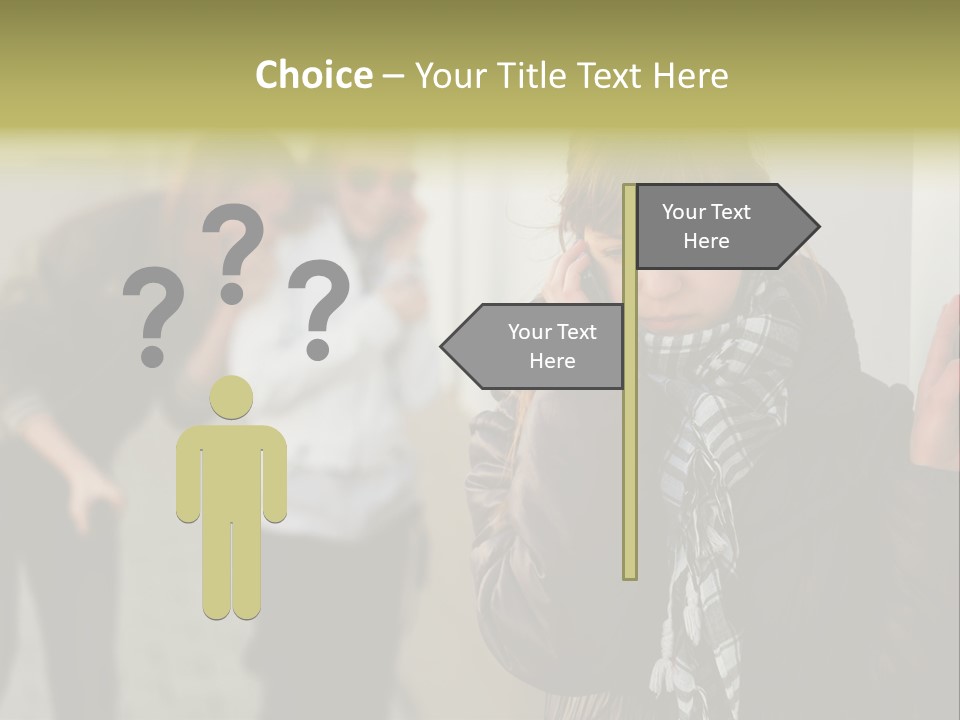 Problems Resent Outdoor PowerPoint Template