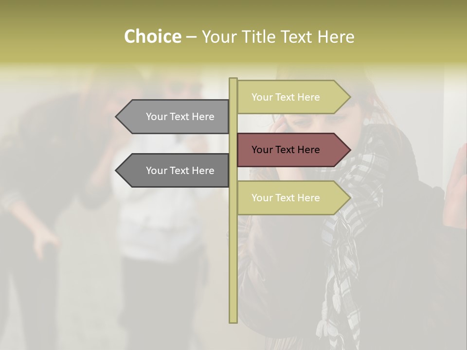 Problems Resent Outdoor PowerPoint Template