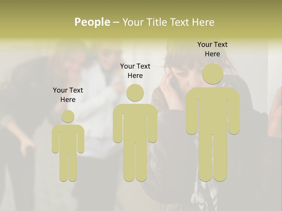 Problems Resent Outdoor PowerPoint Template