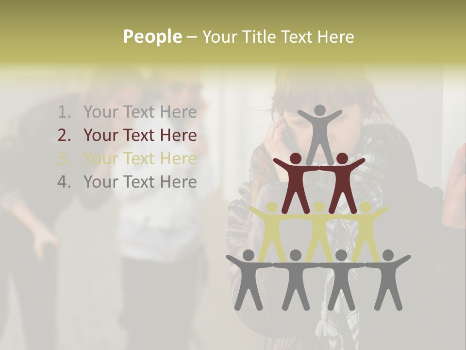 Problems Resent Outdoor PowerPoint Template