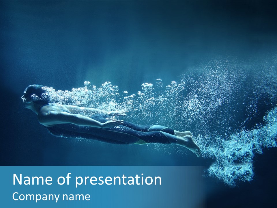 Profundity Competition Superman PowerPoint Template