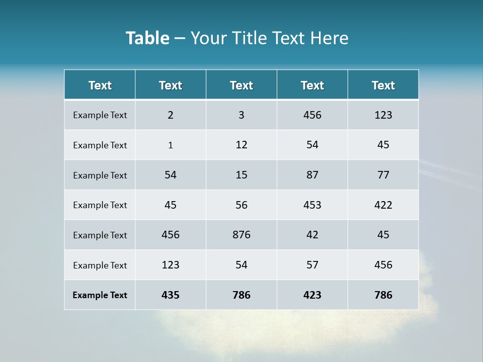 A Plane Flying In The Sky Over A Planet PowerPoint Template