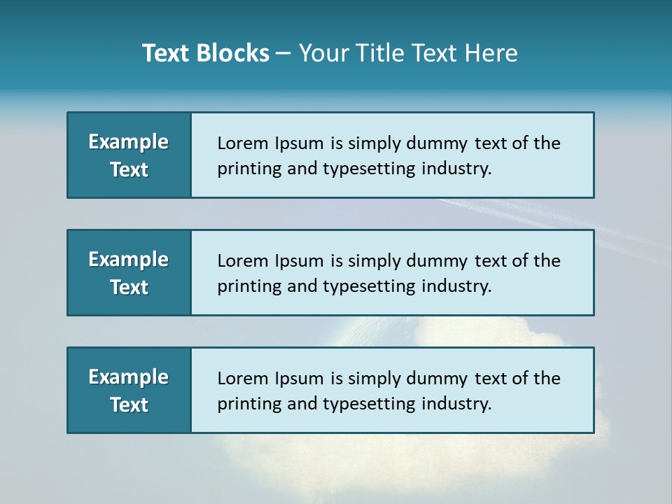 A Plane Flying In The Sky Over A Planet PowerPoint Template