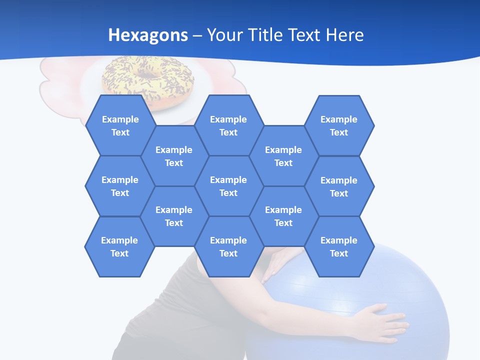 Woman Leisure Weight PowerPoint Template