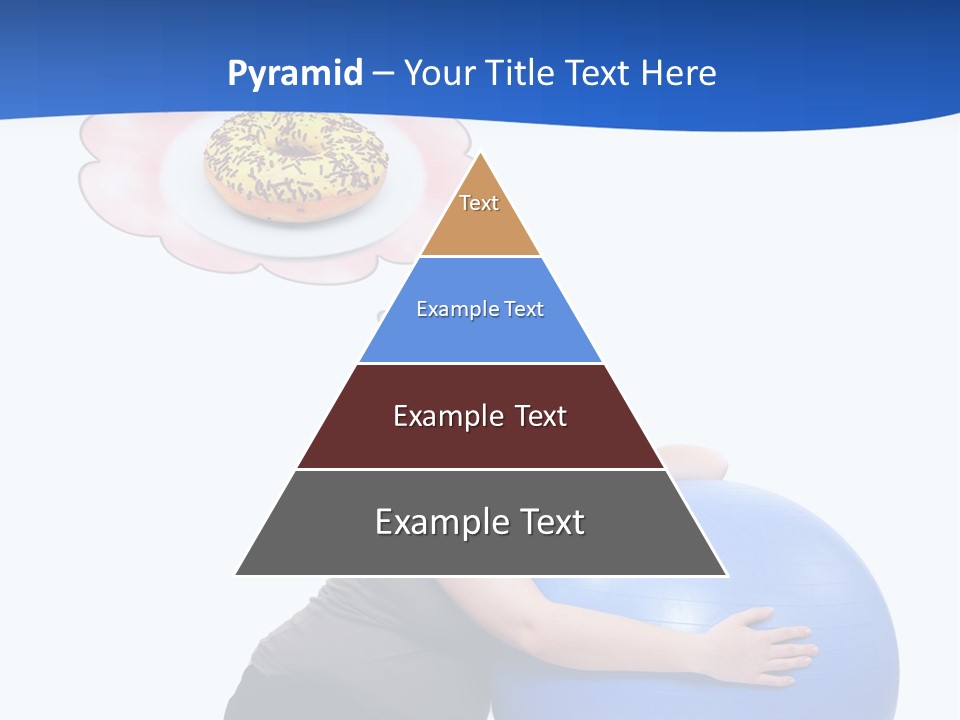 Woman Leisure Weight PowerPoint Template