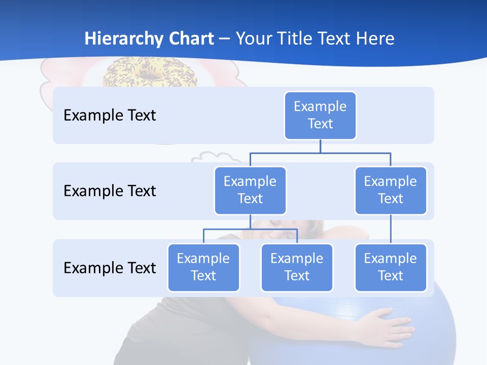Woman Leisure Weight PowerPoint Template