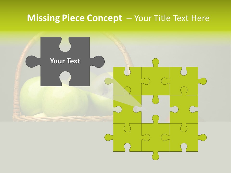 Vegetarian Pure Vitamin PowerPoint Template