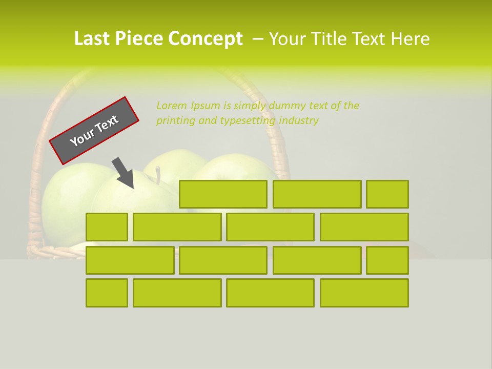Vegetarian Pure Vitamin PowerPoint Template