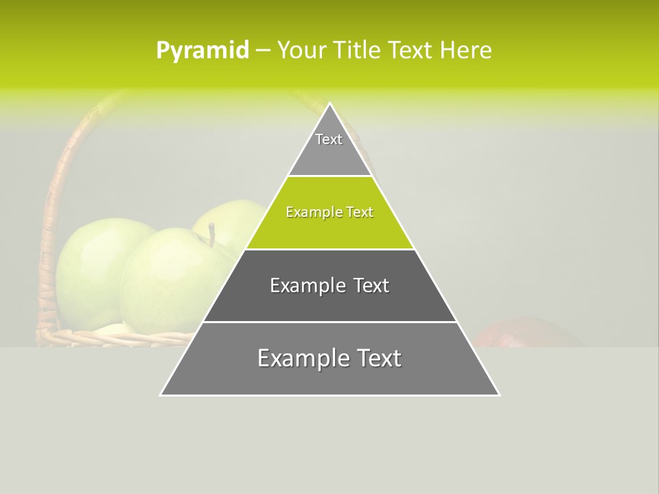 Vegetarian Pure Vitamin PowerPoint Template