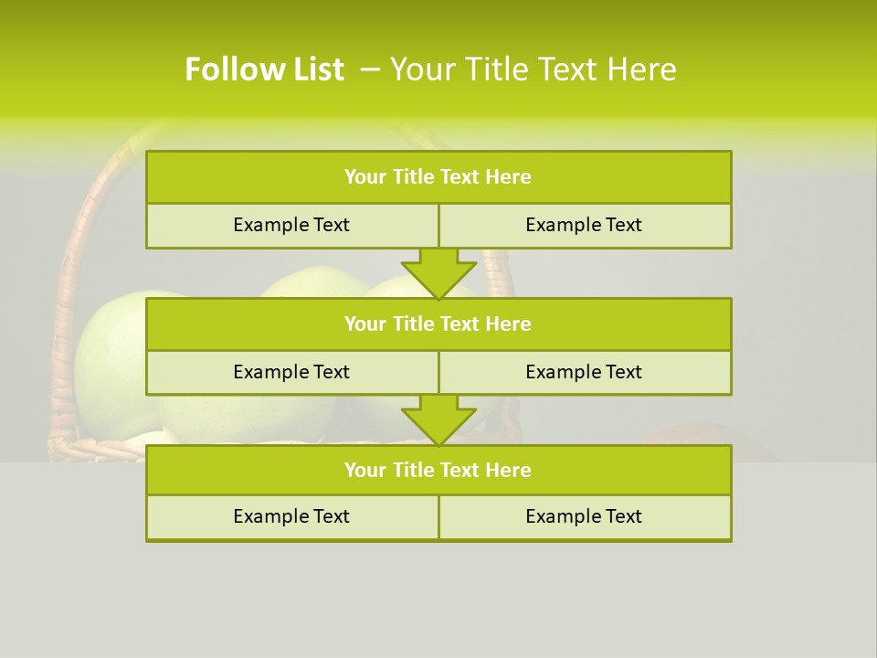 Vegetarian Pure Vitamin PowerPoint Template