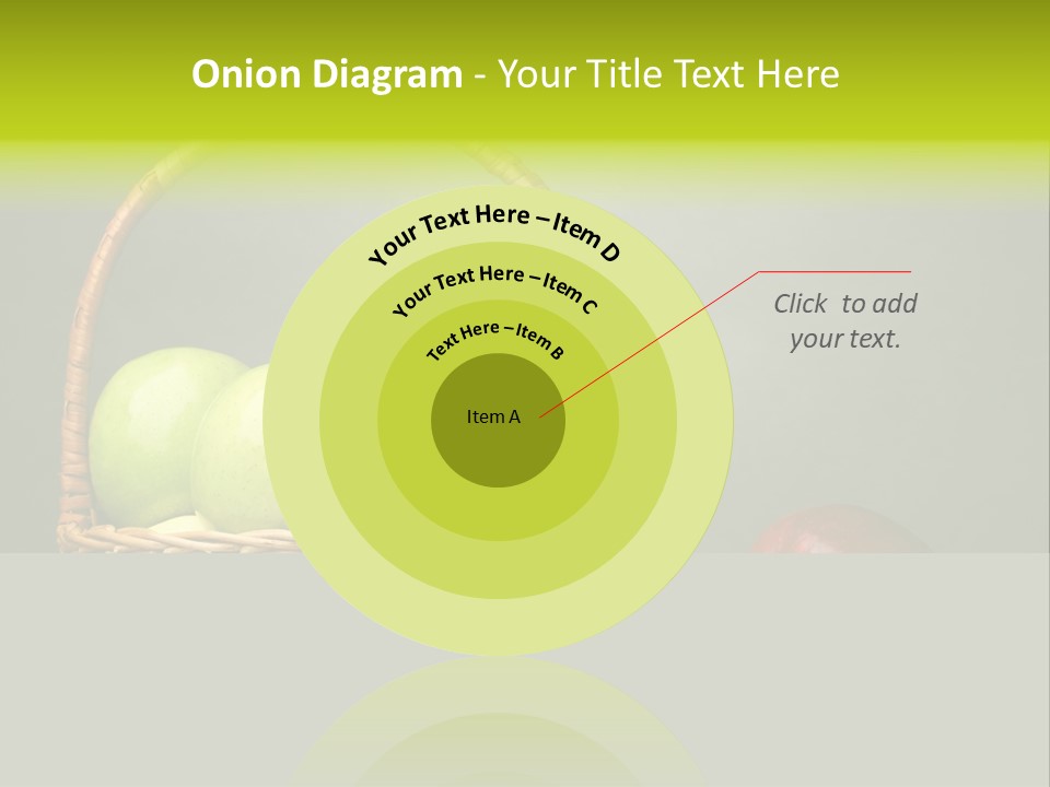 Vegetarian Pure Vitamin PowerPoint Template