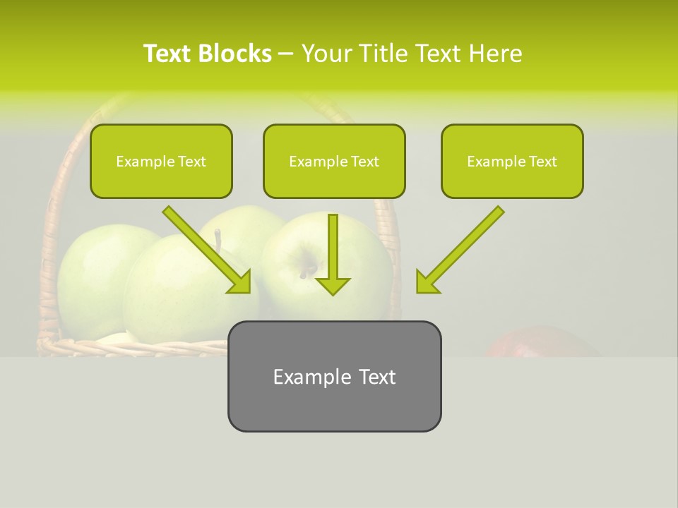 Vegetarian Pure Vitamin PowerPoint Template
