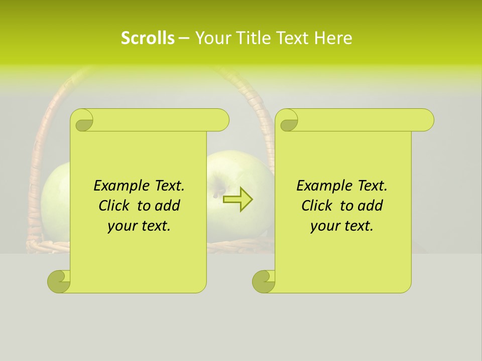 Vegetarian Pure Vitamin PowerPoint Template