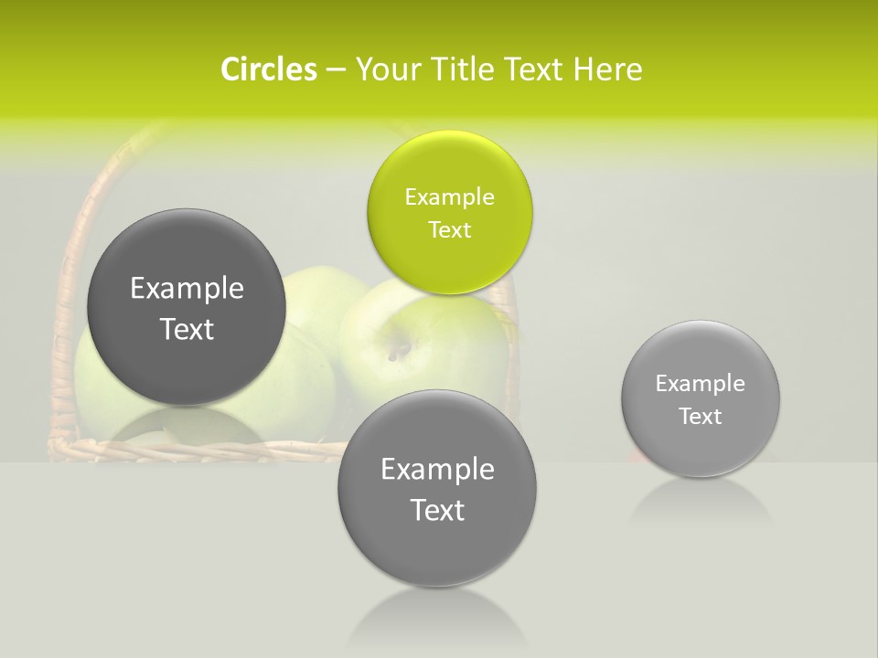 Vegetarian Pure Vitamin PowerPoint Template