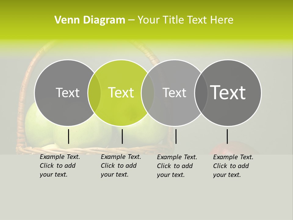 Vegetarian Pure Vitamin PowerPoint Template