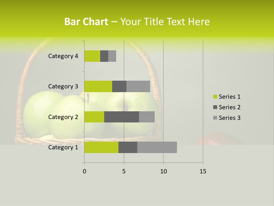 Vegetarian Pure Vitamin PowerPoint Template