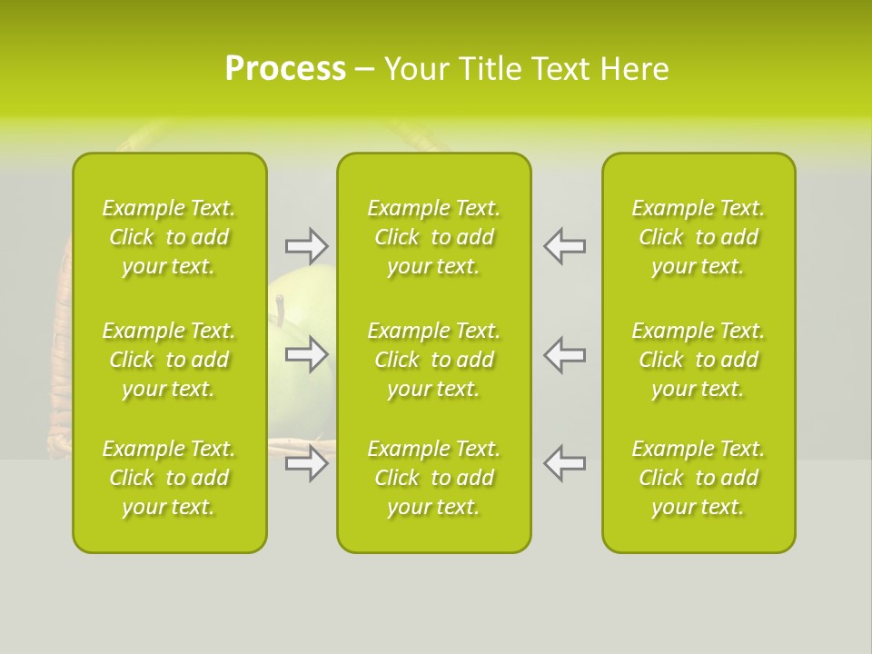 Vegetarian Pure Vitamin PowerPoint Template