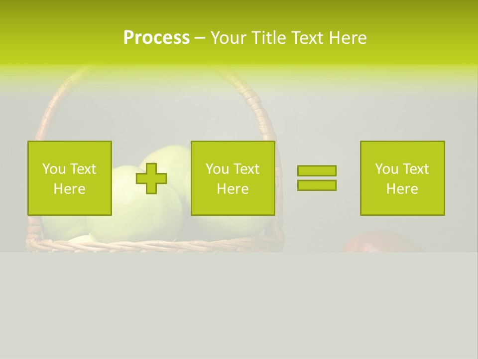 Vegetarian Pure Vitamin PowerPoint Template