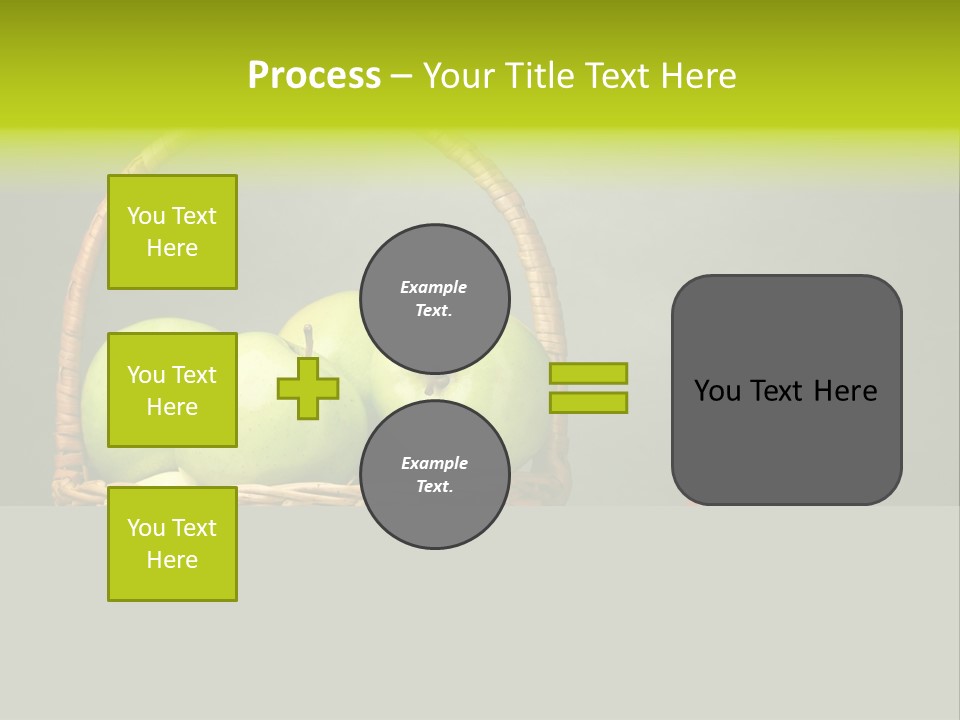 Vegetarian Pure Vitamin PowerPoint Template