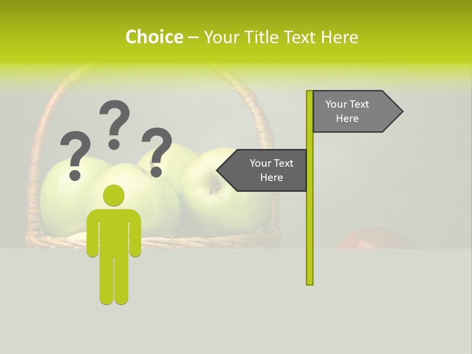 Vegetarian Pure Vitamin PowerPoint Template
