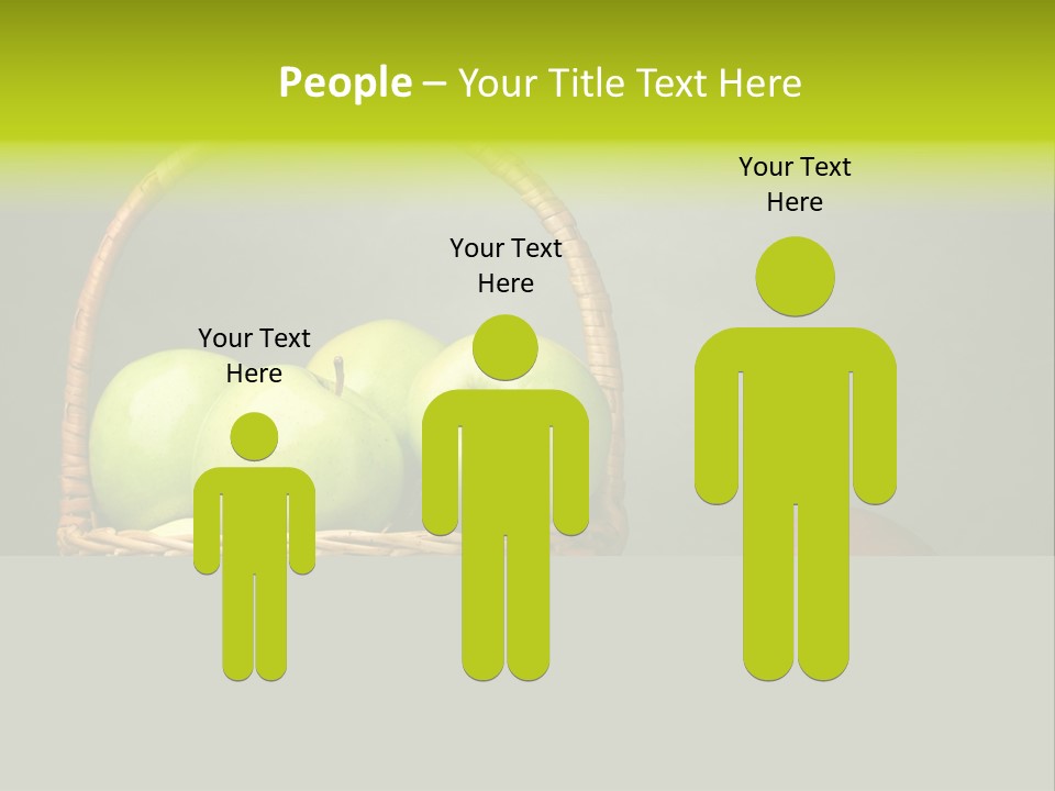 Vegetarian Pure Vitamin PowerPoint Template