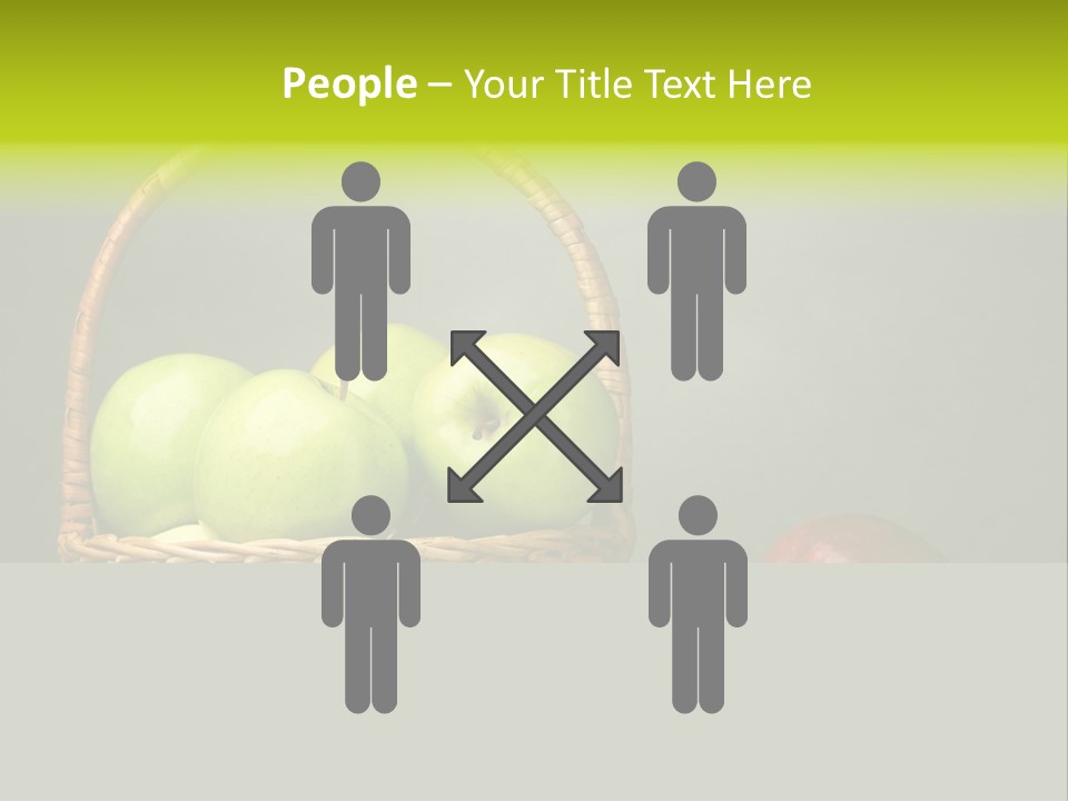 Vegetarian Pure Vitamin PowerPoint Template