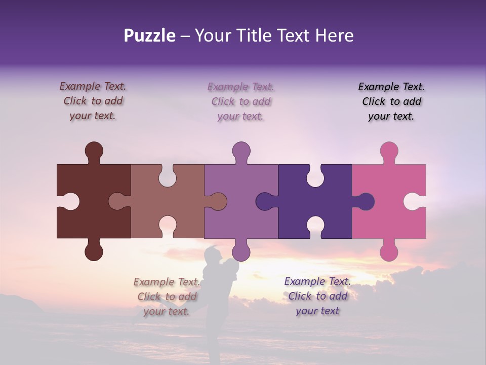 Couple Girl Summer PowerPoint Template