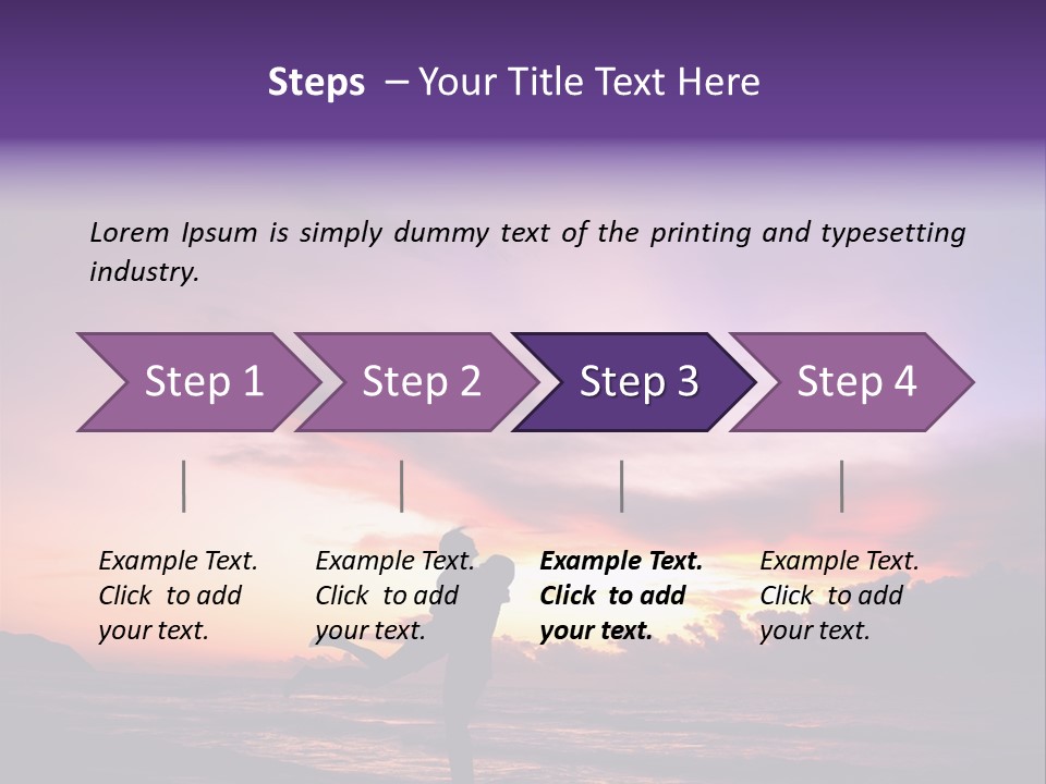 Couple Girl Summer PowerPoint Template