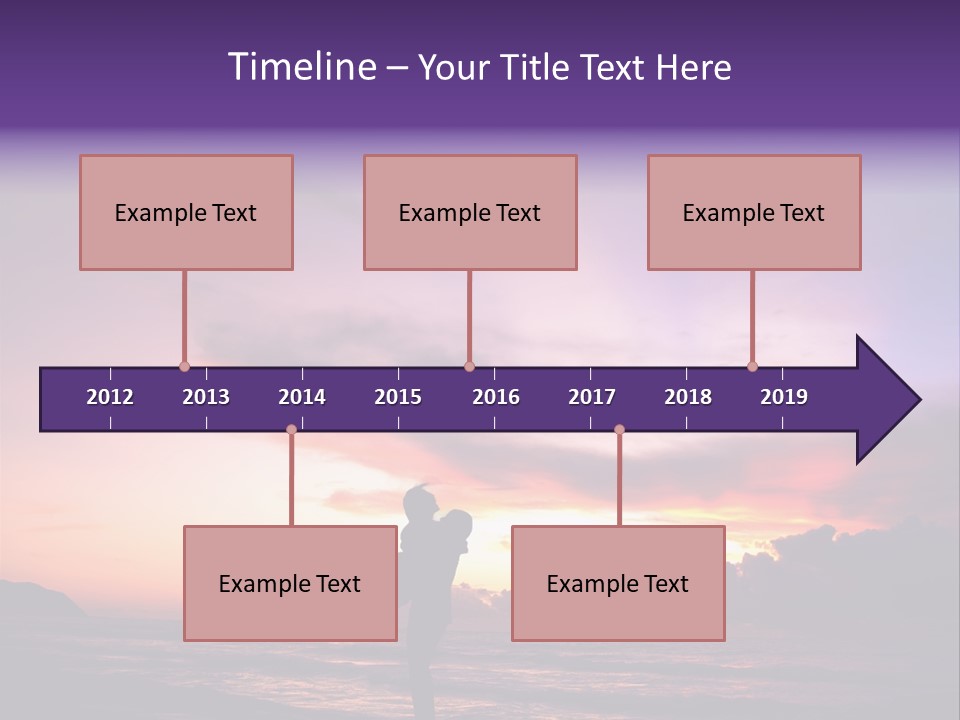 Couple Girl Summer PowerPoint Template