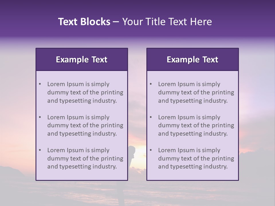 Couple Girl Summer PowerPoint Template