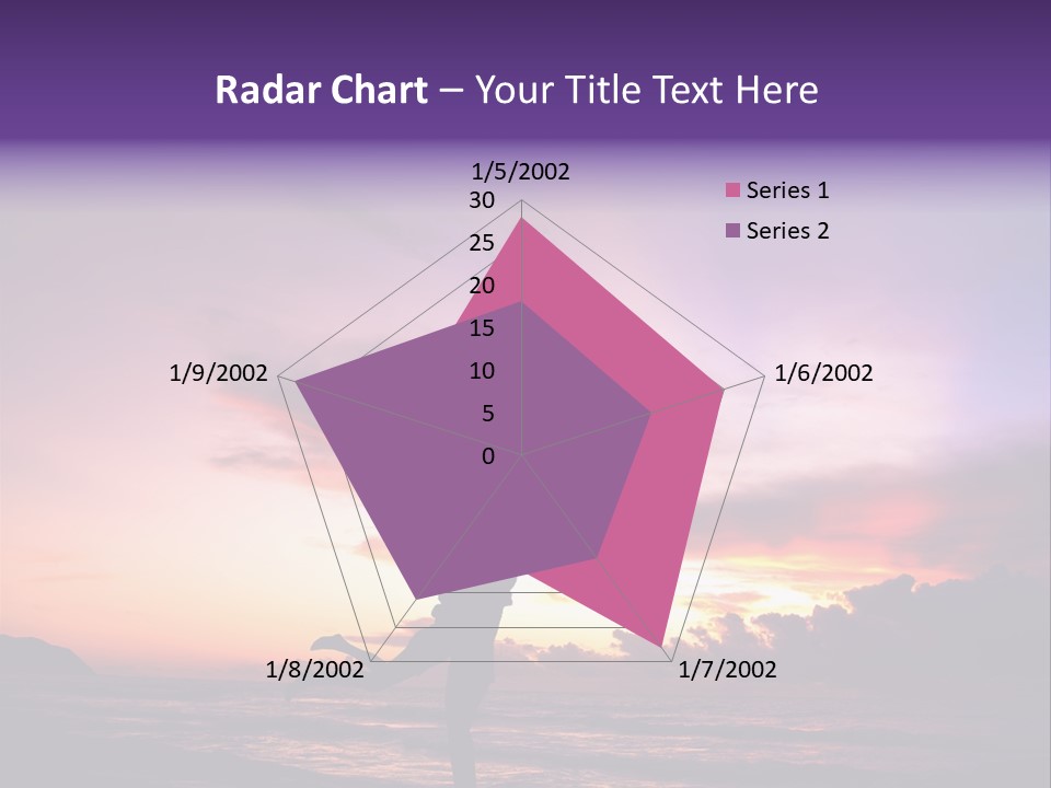 Couple Girl Summer PowerPoint Template