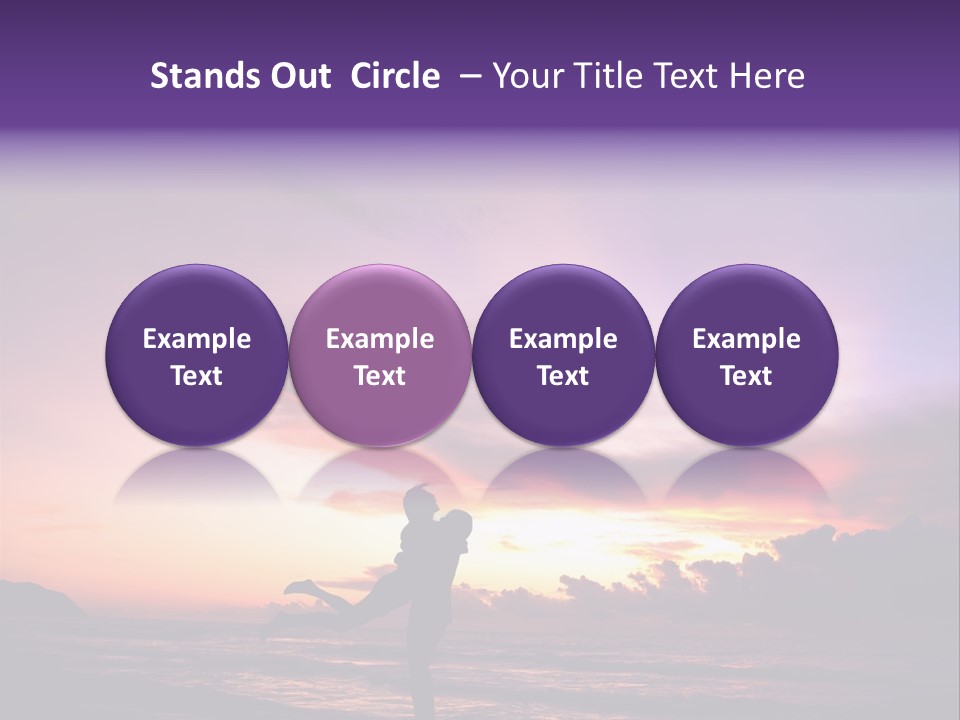 Couple Girl Summer PowerPoint Template