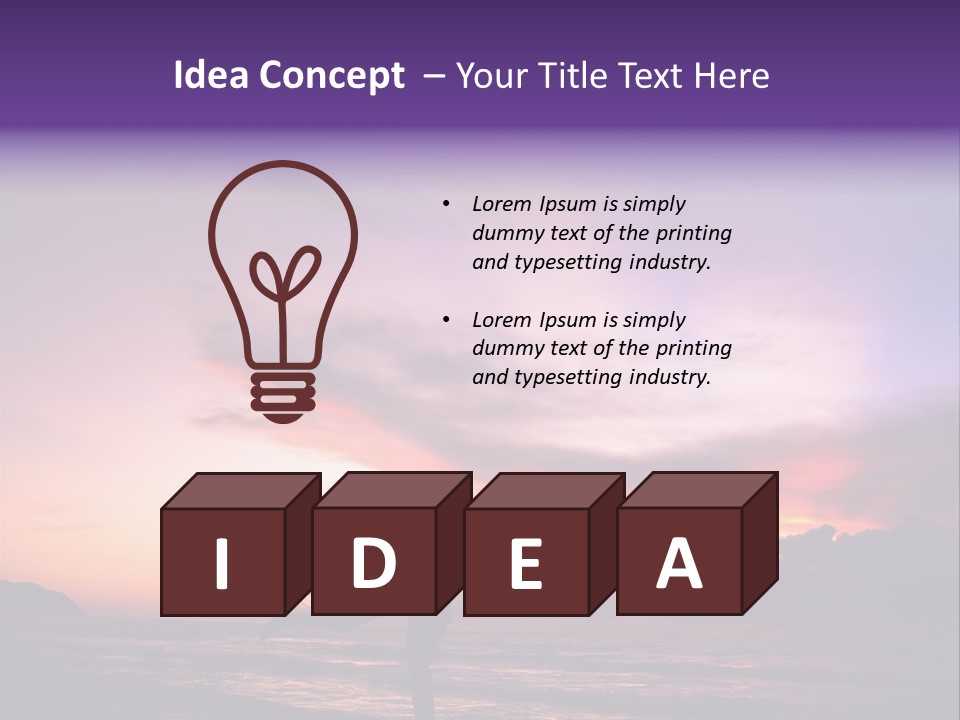 Couple Girl Summer PowerPoint Template